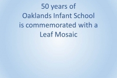 50 years of Oaklands Infants