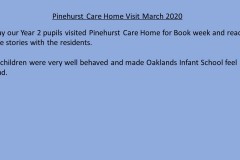 Care Home Visit March 2020