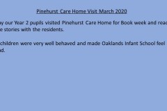 Care Home Visit March 2020