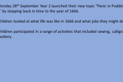 Year 2 - Life in 1666